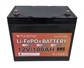 Аккумулятор для ИБП Pulsepad 12V 100AH Li-FePO4