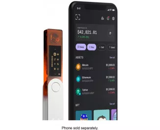 Аппаратный криптокошелек Ledger Nano X Blazing Orange