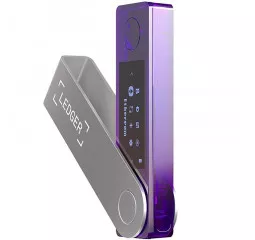 Апаратний криптогаманець Ledger Nano X Cosmic Purple