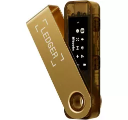 Апаратний криптогаманець Ledger Nano X Gold