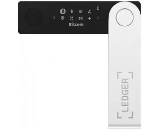 Аппаратный криптокошелек Ledger Nano X Onyx Black