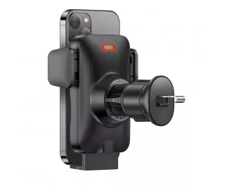 Автодержатель с беспроводной зарядкой Baseus Wisdom Auto Alignment 15W (CGZX000001) Black