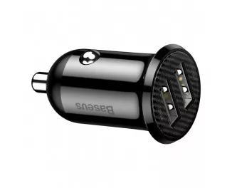 Автомобильное зарядное устройство Baseus Grain Pro 4.8A 2USB (CCALLP-01) Black