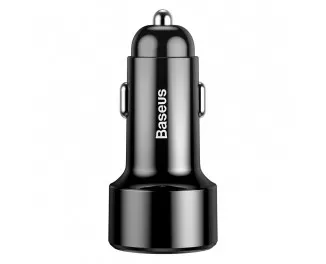 Автомобільний зарядний пристрій Baseus Magic Series PPS digital display 45W (Type-c PD+QC) (CCMLC20C-01) Black