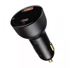 Автомобильное зарядное устройство Baseus Superme Digital Display PPS Dual Quick Charger 100W (CCZX-01) Black