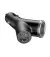 Автомобильное зарядное устройство Baseus Y Type dual USB+cigarette lighter extended car charger Black (CCALL-YX01)