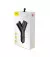 Автомобильное зарядное устройство Baseus Y Type dual USB+cigarette lighter extended car charger Black (CCALL-YX01)