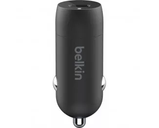 Автомобильное зарядное устройство Belkin Boost Up Car Charger 30W w/Type-C to Type-C cable (CCA004BT1MBK-B6) Black