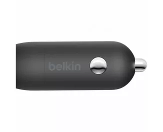 Автомобильное зарядное устройство Belkin Boost Up Car Charger 30W w/Type-C to Type-C cable (CCA004BT1MBK-B6) Black