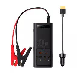 Автомобильный инвертор Baseus IGBT Power Inverter 300W (220V CN/EU) (CGNB010101) Black