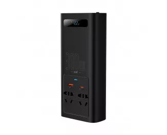 Автомобильный инвертор Baseus IGBT Power Inverter 300W (220V CN/EU) (CGNB010101) Black