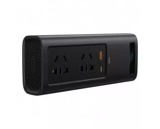 Автомобильный инвертор Baseus In-car Inverter 150W (220V CN/EU) (CRNBQ-A01) Black
