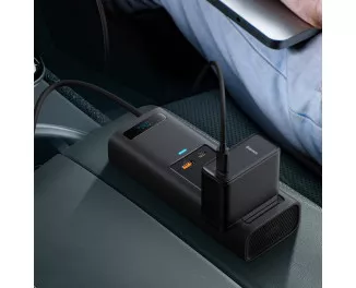 Автомобильный инвертор Baseus In-car Inverter 150W (220V CN/EU) (CRNBQ-A01) Black