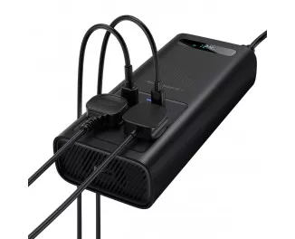 Автомобільний інвертор Baseus IGBT Power Inverter 500W (220V CN/EU) (CGNB000101) Black