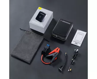 Автономное пусковое устройство Baseus Super Energy 2-in-1 Jump Starter 8000 mAh 1000A (CGCN000001) Black