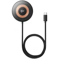 Беcпроводное зарядное устройство Baseus Simple Mini4 Magnetic Wireless Charging Stand Qi2 15W Universal Explorer Edition Cosmic Black