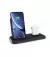 Беcпроводное зарядное устройство Zens Stand + Dock Aluminium Wireless Charger 10W Black (ZEDC06B/00)