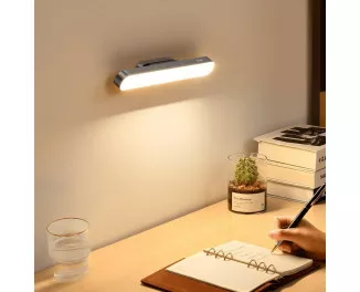 Беспроводная светодиодная лампа Baseus Magnetic Stepless Dimming Charging Desk Lamp (DGXC-C0G) Gray