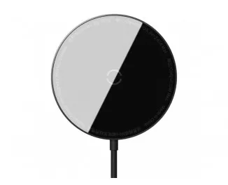 Беспроводное зарядное устройство Baseus Simple Mini Magnetic Wireless Charger 15W (MagSafe for iPhone) (WXJK-F01) Black