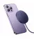Бездротовий зарядний пристрій Baseus Simple Mini3 Magnetic Wireless Charger 15W (MagSafe for iPhone) (CCJJ040205) Purle