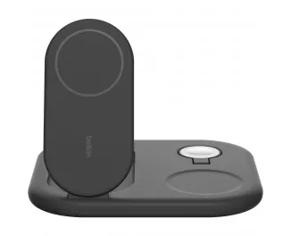 Беспроводное зарядное устройство Belkin 3-in-1 Magnetic Foldable Black (WIZ029VFBK)