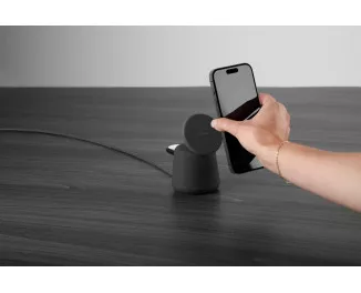 Беспроводное зарядное устройство Belkin Boost Up Charge Pro 2-in-1 Charcoal Mass (WIZ020VFH36)