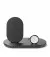 Бездротовий зарядний пристрій Belkin BoostCharge 3-in-1 Wireless Charger for Apple Devices Black (WIZ001vfBK)