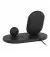 Бездротовий зарядний пристрій Belkin BoostCharge 3-in-1 Wireless Charger for Apple Devices Black (WIZ001vfBK)