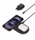 Беспроводное зарядное устройство Belkin BoostCharge Pro 2-in-1 Magnetic Wireless Charging Pad with Qi2 15W Black (WIZ021vfBK)
