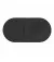 Беспроводное зарядное устройство Belkin BoostCharge Pro 2-in-1 Magnetic Wireless Charging Pad with Qi2 15W Black (WIZ021vfBK)