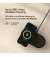 Беспроводное зарядное устройство Belkin BoostCharge Pro 2-in-1 Magnetic Wireless Charging Pad with Qi2 15W Black (WIZ021vfBK)