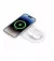 Беспроводное зарядное устройство Belkin BoostCharge Pro 2-in-1 Magnetic Wireless Charging Pad with Qi2 15W White (WIZ021vfWH)