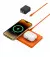 Беспроводное зарядное устройство Belkin BoostCharge Pro 2-in-1 Wireless Charging Pad with MagSafe 15W Orange (HR1H2)