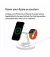 Беспроводное зарядное устройство Belkin BoostCharge Pro 3-in-1 Wireless Charger with Official MagSafe Charging 15W Black (WIZ017vfBK)