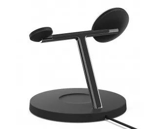 Беспроводное зарядное устройство Belkin BoostCharge Pro 3-in-1 Wireless Charger with Official MagSafe Charging 15W Black (WIZ017vfBK)