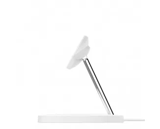 Беспроводное зарядное устройство Belkin BoostCharge Pro 3-in-1 Wireless Charger with Official MagSafe Charging 15W White (WIZ017vfWH)