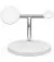 Беспроводное зарядное устройство Belkin BoostCharge Pro 3-in-1 Wireless Charger with Official MagSafe Charging 15W White (WIZ017vfWH)