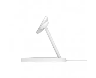 Бездротовий зарядний пристрій Belkin BoostCharge Pro 3-in-1 Wireless Charging Stand with Qi2 15W White (WIZ032kqWH)