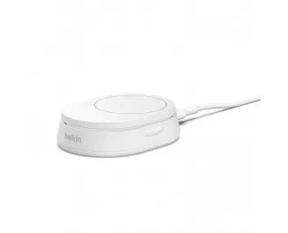 Беспроводное зарядное устройство Belkin BoostCharge Pro Convertible Magnetic Wireless Charging Stand with Qi2 15W White (WIA008vfWH)