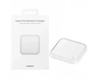 Беспроводное зарядное устройство Samsung 15W Wireless Charger Pad (w/o TA ) White (EP-P2400BWEGEU)