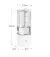 Безконтактний диспенсер для миття посуду Pulaka LQ 550ml White