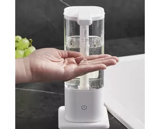 Безконтактний диспенсер для миття посуду Pulaka LQ 550ml White