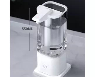 Безконтактний диспенсер для миття посуду Pulaka LQ 550ml White