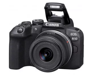 Бездзеркальний фотоапарат Canon EOS R10 Kit RF-S 18-45mm F4.5-6.3 IS STM (5331C047)