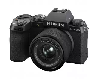 Беззеркальный фотоаппарат Fujifilm X-S20 + XC 15-45mm F3.5-5.6 Kit Black (16781917)