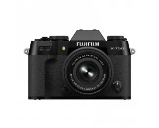 Беззеркальный фотоаппарат Fujifilm X-T50 + XC 15-45mm F3.5-5.6 Kit Black (16828741)