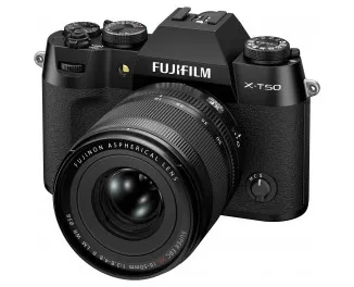 Бездзеркальний фотоапарат Fujifilm X-T50 + XF 16-50mmF2.8-4.8 R LM WR Kit Black (16828478)
