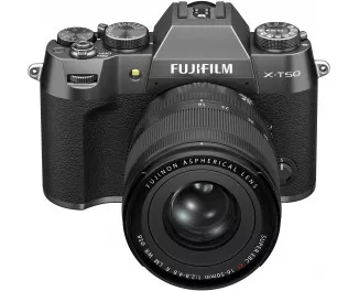 Бездзеркальний фотоапарат Fujifilm X-T50 + XF 16-50mmF2.8-4.8 R LM WR Kit Charcoal silver (16828650)