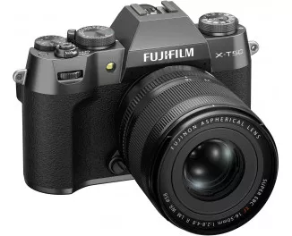 Бездзеркальний фотоапарат Fujifilm X-T50 + XF 16-50mmF2.8-4.8 R LM WR Kit Charcoal silver (16828650)