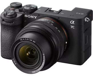 Бездзеркальний фотоапарат Sony Alpha A7C II kit (28-60mm) Black (ILCE7CM2LB)